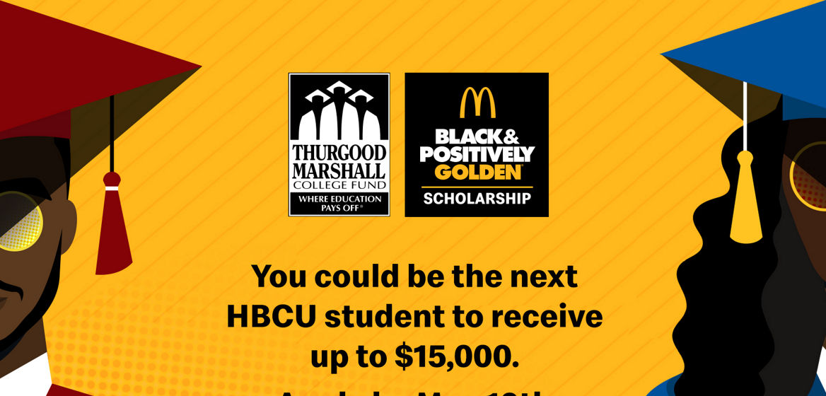 McDonald's Black & Positively Golden Scholarship Program is Championing